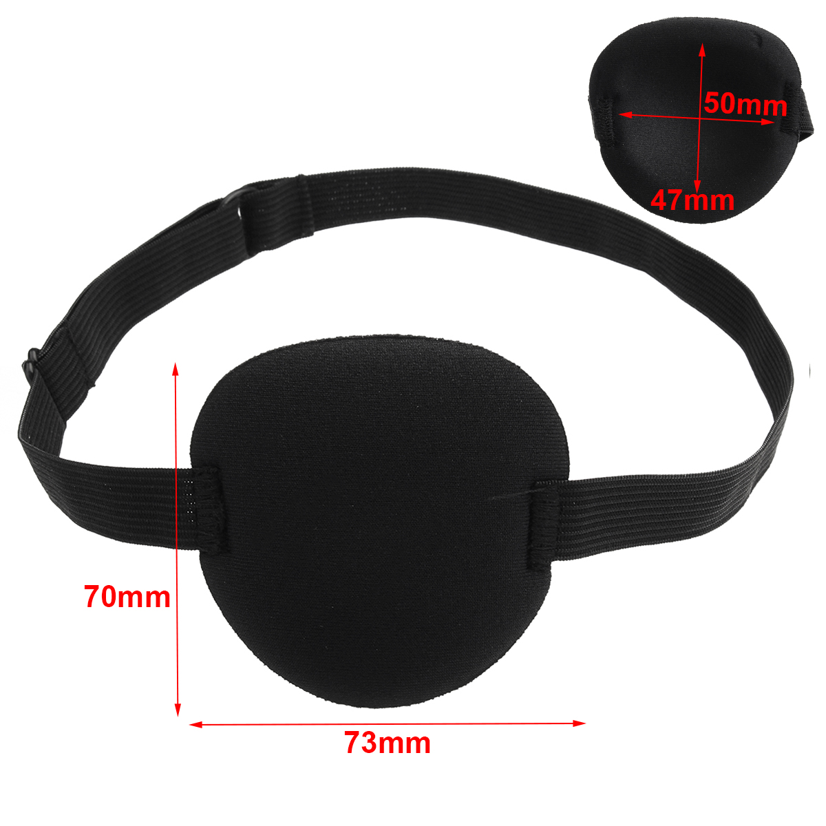 Concave-Eye-Patch-Groove-Washable-Eyeshades-With-Adjustable-Strap-For-KidsAdult-1199024