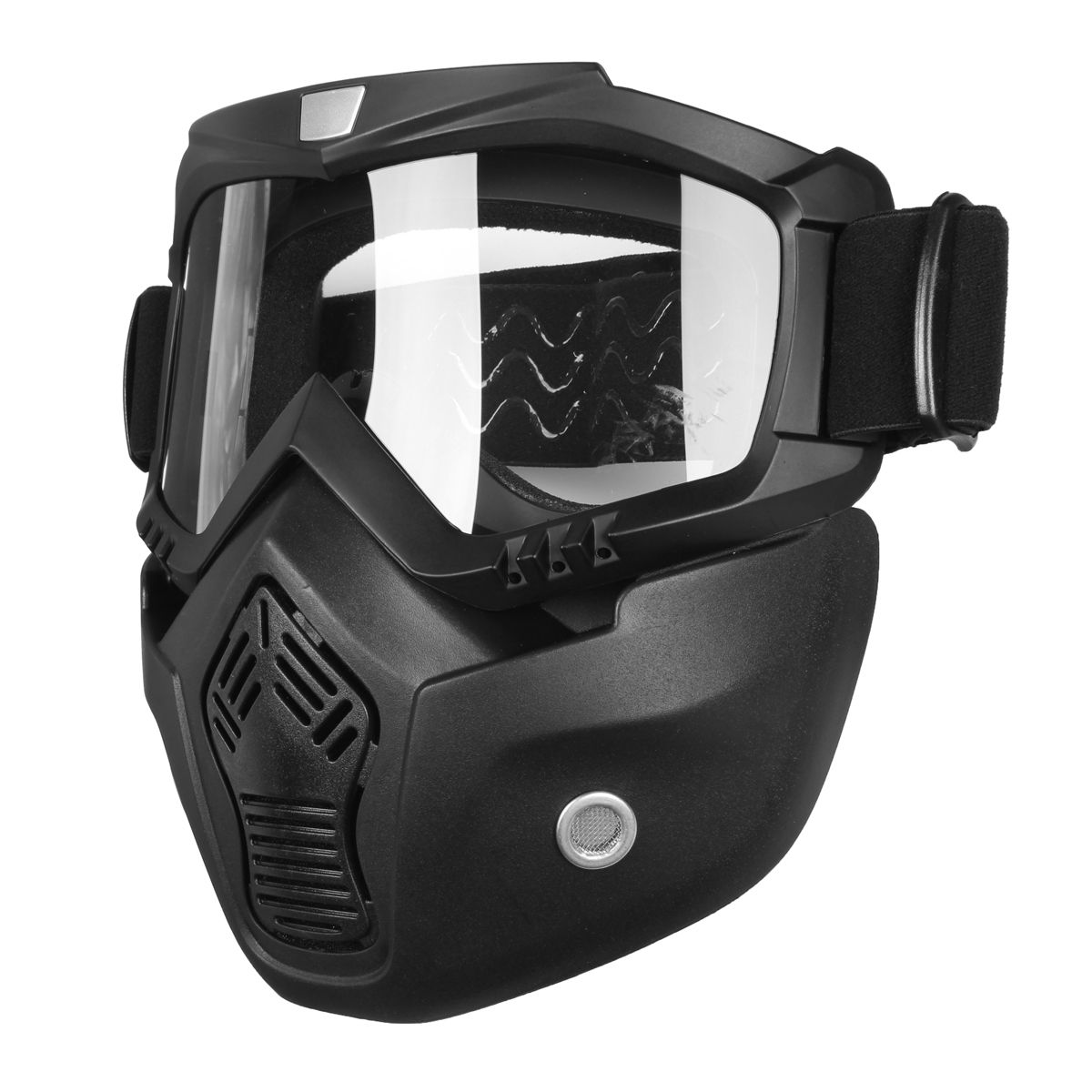 Detachable-Modular-Helmet-Face-Mask-Shield-Goggles-Clear-Lens-Motorcycle-Bike-1123235