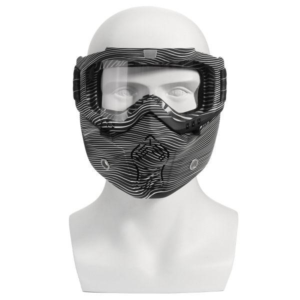 Detachable-Modular-Mask-Shield-Goggles-Full-Face-Protect-For-Motorcycle-Helmet-Silver-Clear-1179791