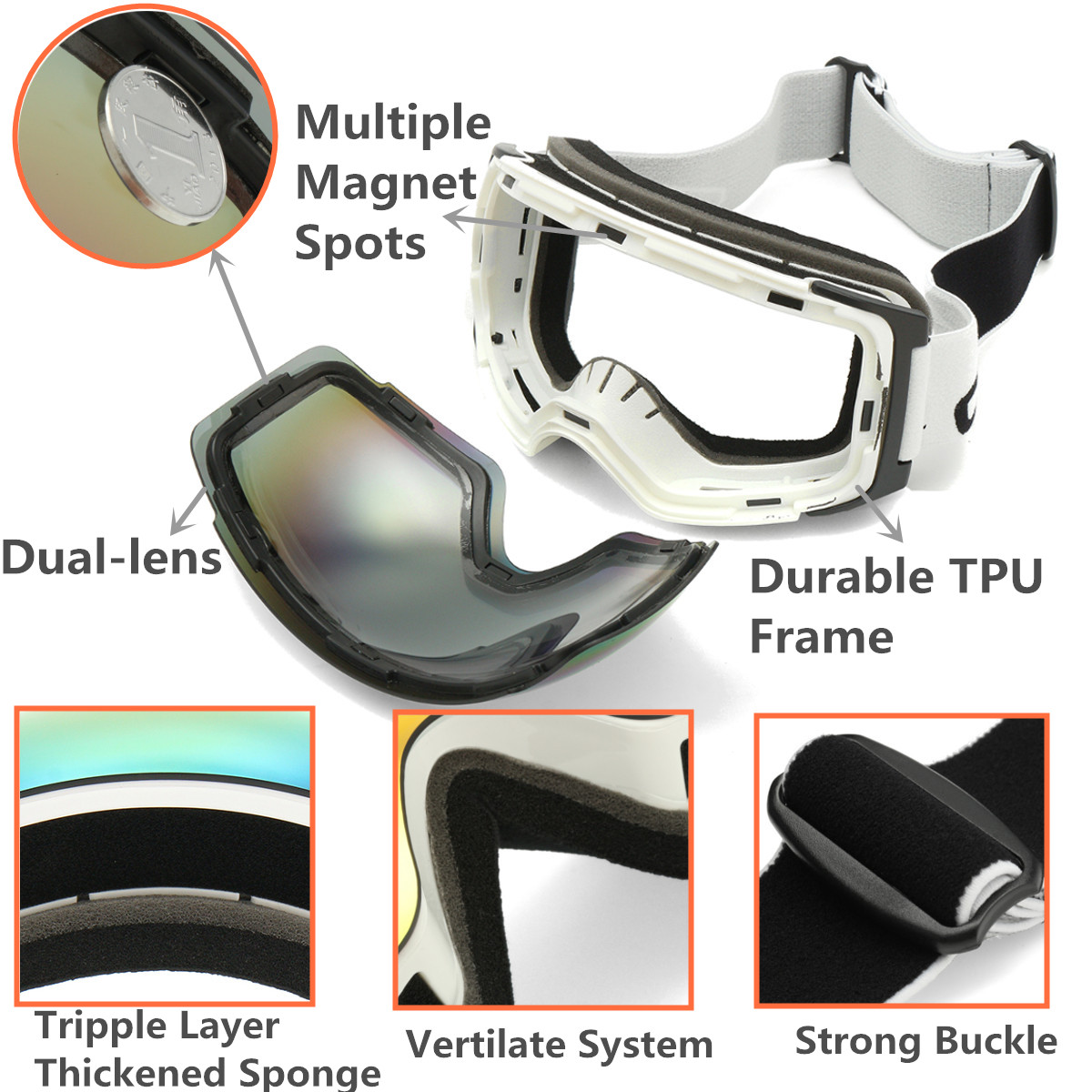 Double-Lens-Snowboard-Ski-Goggles-Magnet-UV-Protection-Anti-Fog-White-Frame-1208480