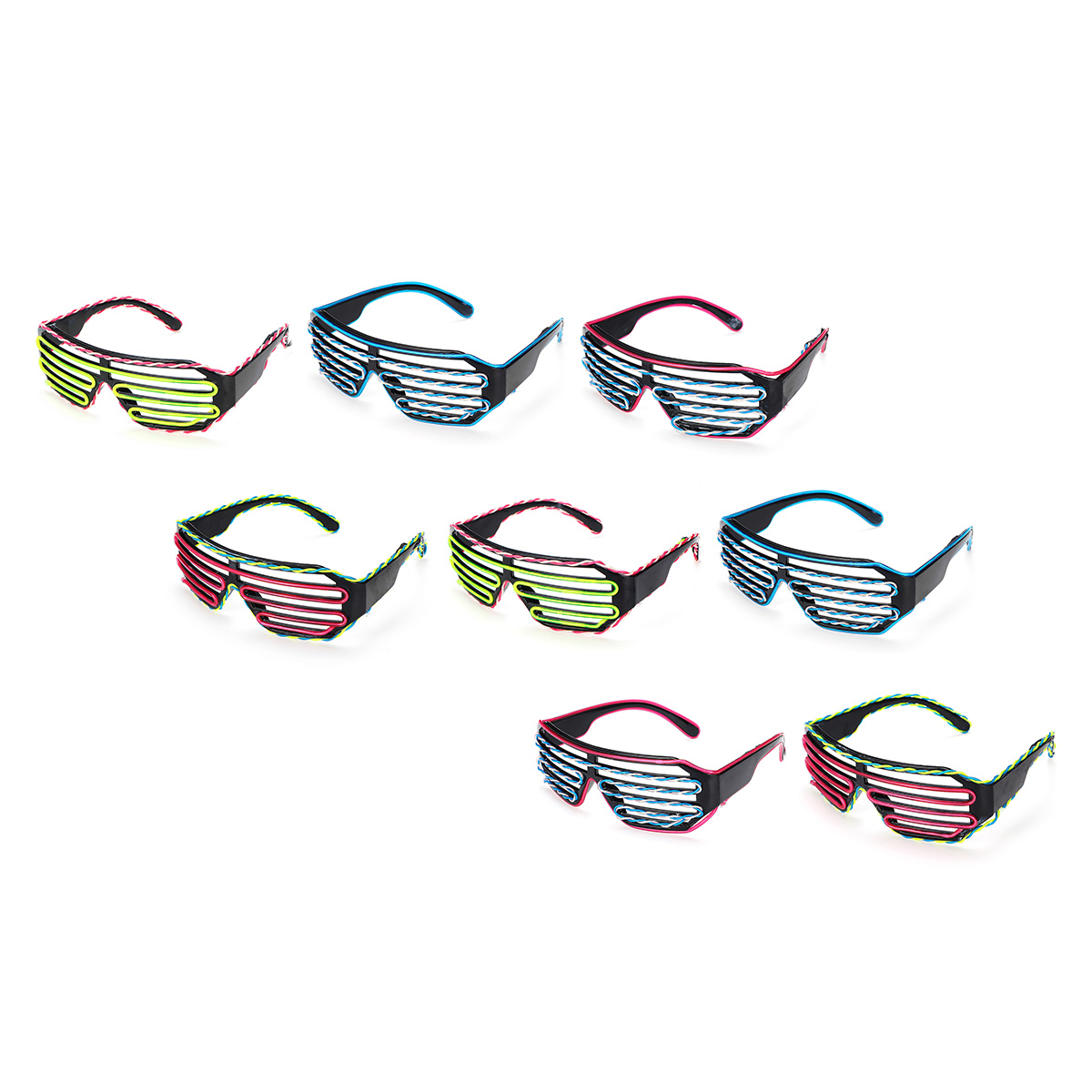 Dual-Color-EL-Wire-Cold-LED-Glow-Glasses-Lights-Up-Goggles-Bar-Party-Shutter-Halloween-1578404