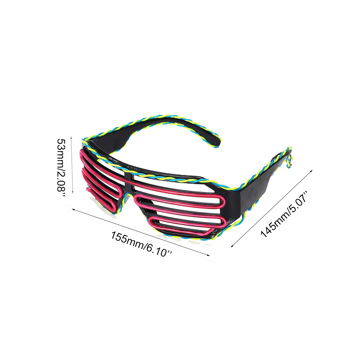 Dual-Color-EL-Wire-Cold-LED-Glow-Glasses-Lights-Up-Goggles-Bar-Party-Shutter-Halloween-1578404