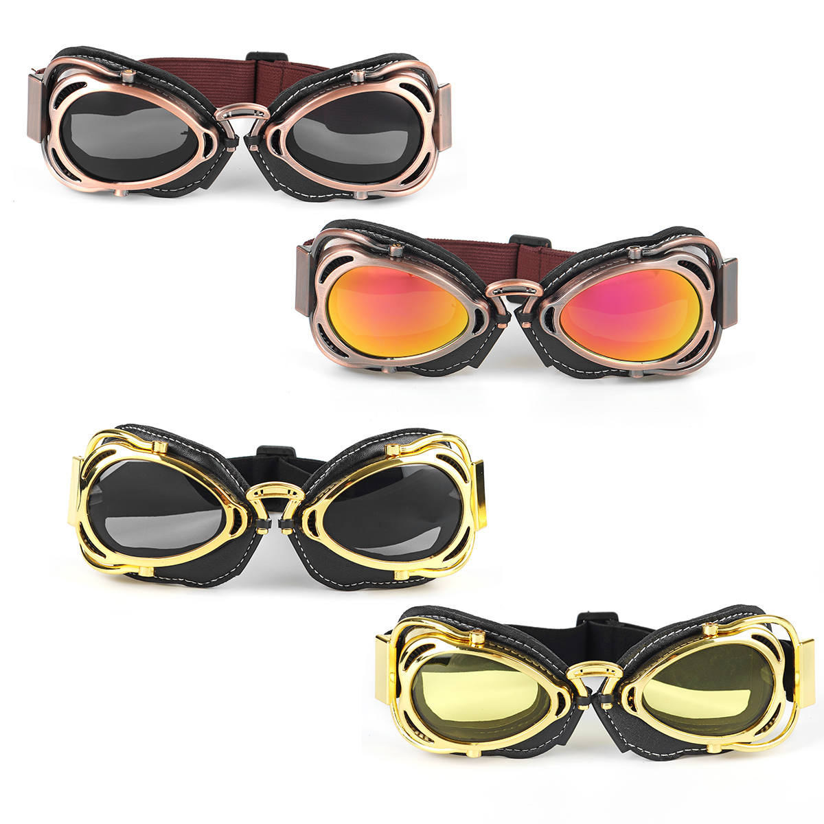 Motorcycle-Goggle-Sunglasses-Scooter-Aviateur-Vintage-Glasses-Motocross--ATV-1693883