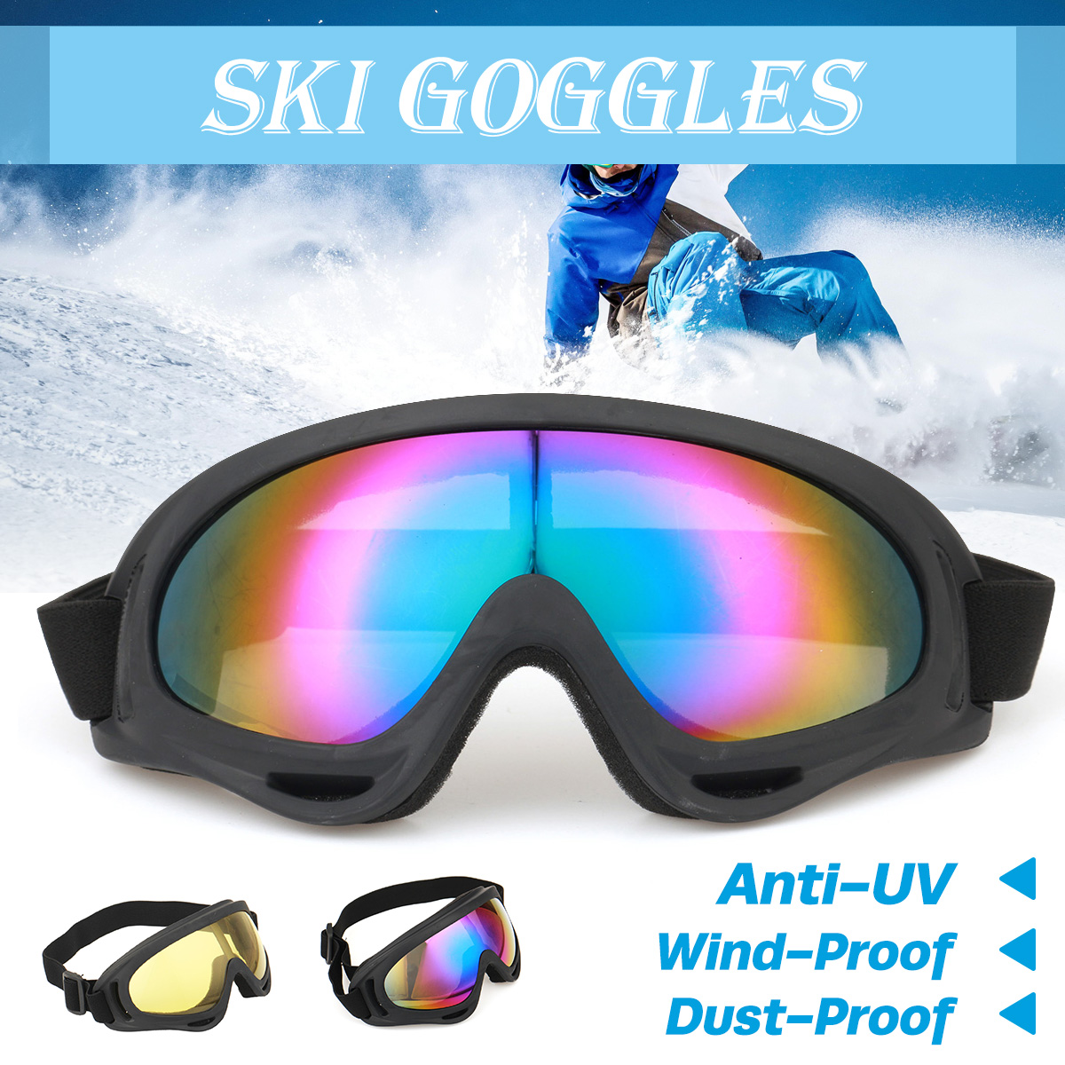 Motorcycle-Motocross-Race-Goggles-Bike-Eyewear-Riding-Sunglasses-Anti-UV-1735481