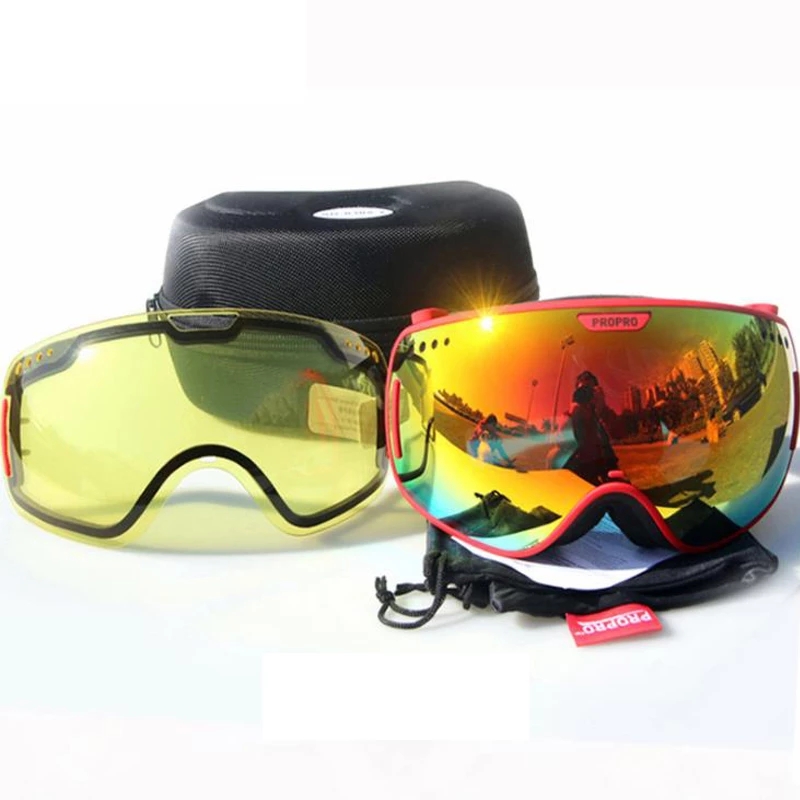 PROPRO-Professional-Ski-Goggles-Double-Lens-Anti-fog-UV400-Eyewear-Men-Women-Snow-Glasses-D-305-1762055