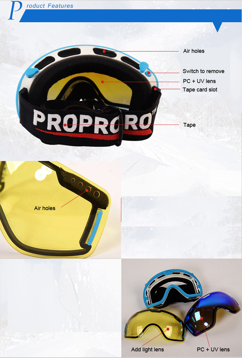 PROPRO-Professional-Ski-Goggles-Double-Lens-Anti-fog-UV400-Eyewear-Men-Women-Snow-Glasses-D-305-1762055