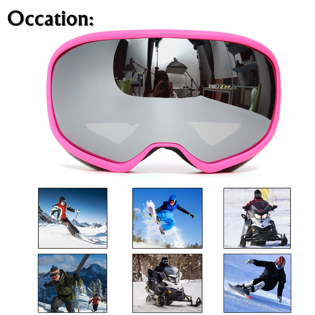 Pink-Skiing-Goggles-Double-Lens-Anti-Fog-UV-Snowboard-Snowmobile-Motorcycle-Glasses-1236374
