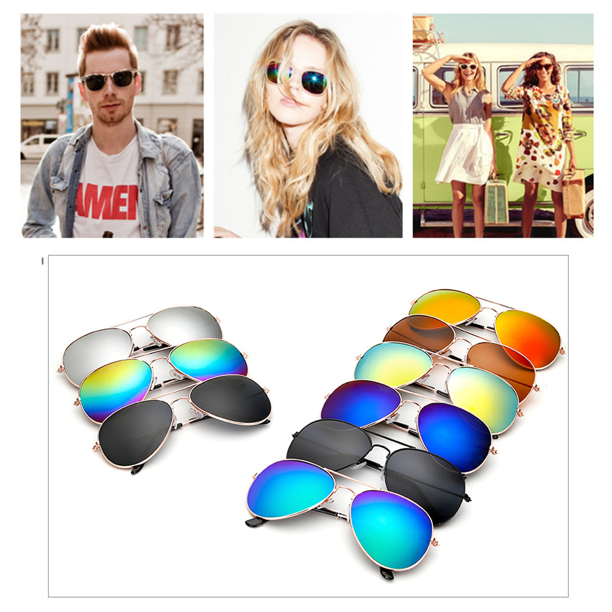 Retro-Aviator-Pilot-Glasses-Sunglasses-Reflective-Color-Film-1644577