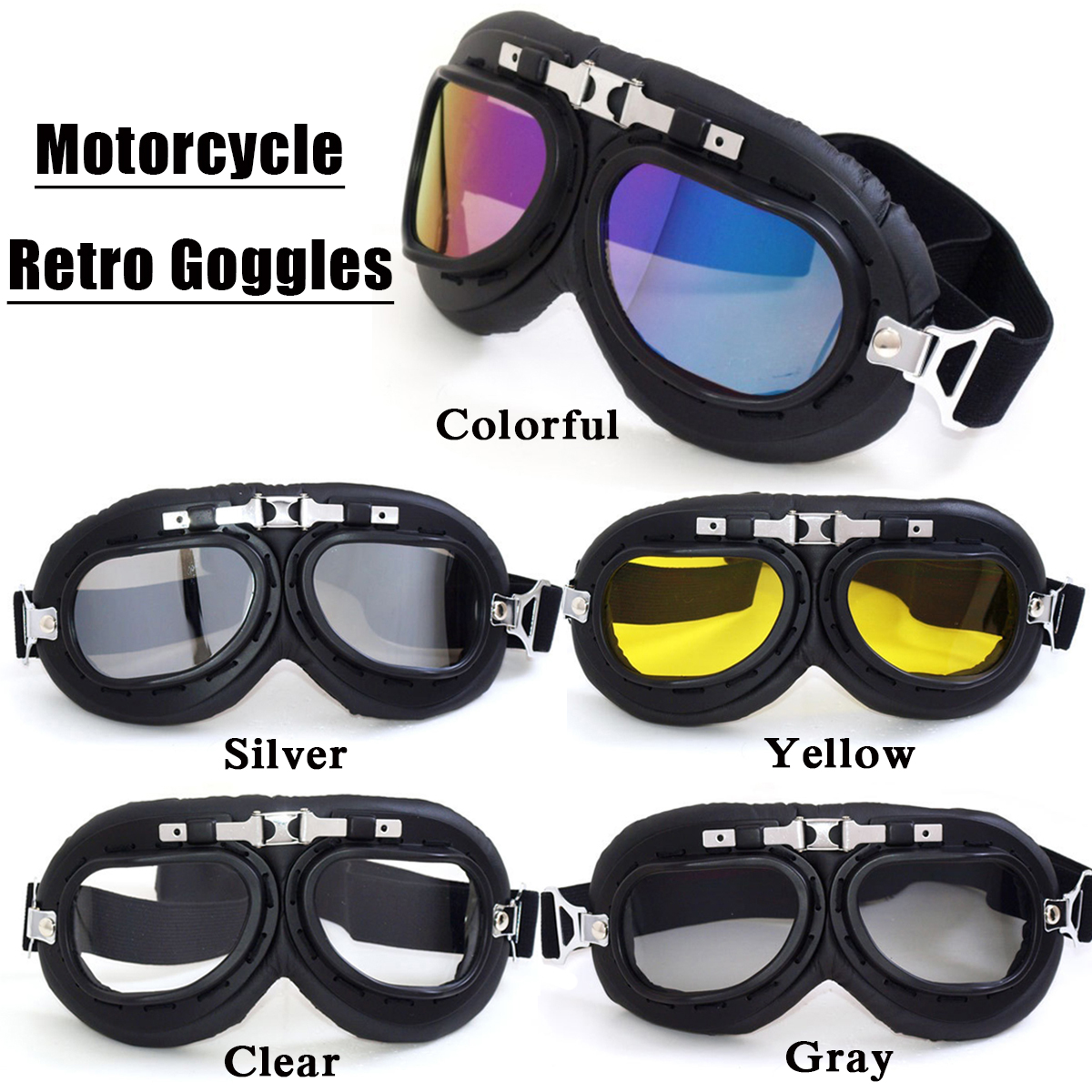 Retro-Helmet-Goggles-Motrocycle-Scooter-Cycling-Riding-Eyewear-Glasses-Adult-1635858