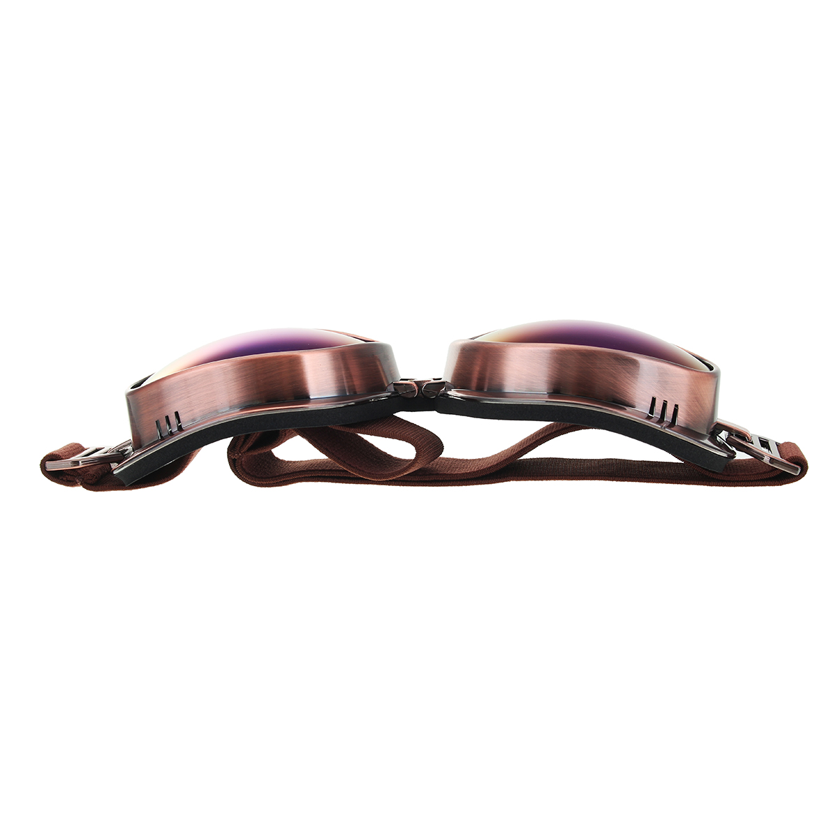 Retro-Motorcycle-Goggles-Vintage-Windproof-Riding-Glasses-SilverBronze-Frame-1277649