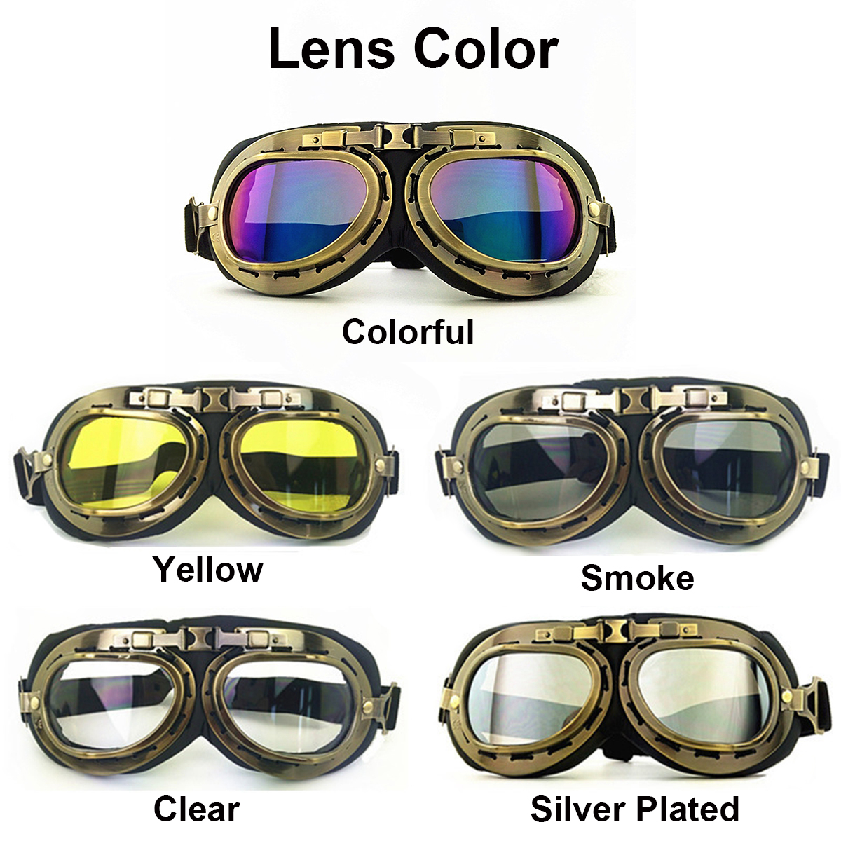 Retro-Vintage-Motorcycle-Helmet-Eyewear-Goggles-Riding-Glasses-1453227