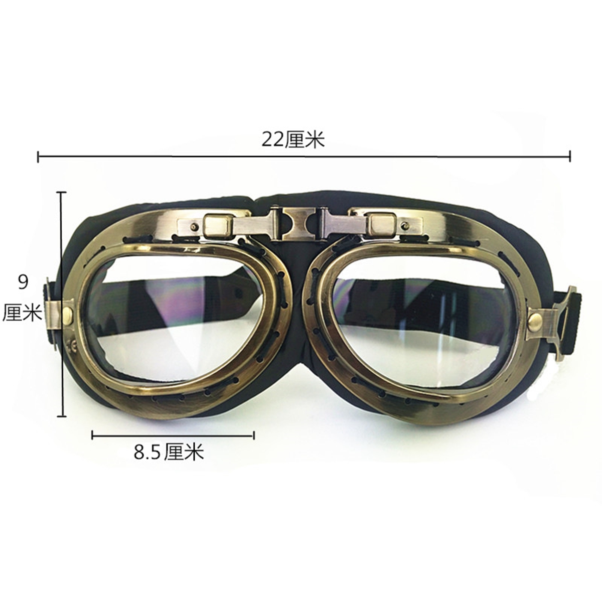 Retro-Vintage-Motorcycle-Helmet-Eyewear-Goggles-Riding-Glasses-1453227