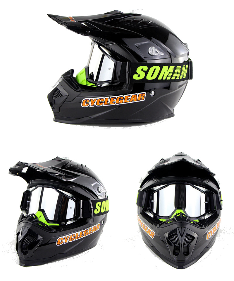 SOMAN-SM11-Motorcycle-Goggles-Glasses-Riding-Outdoor-Off-road-Windproof-Dustproof-1640734