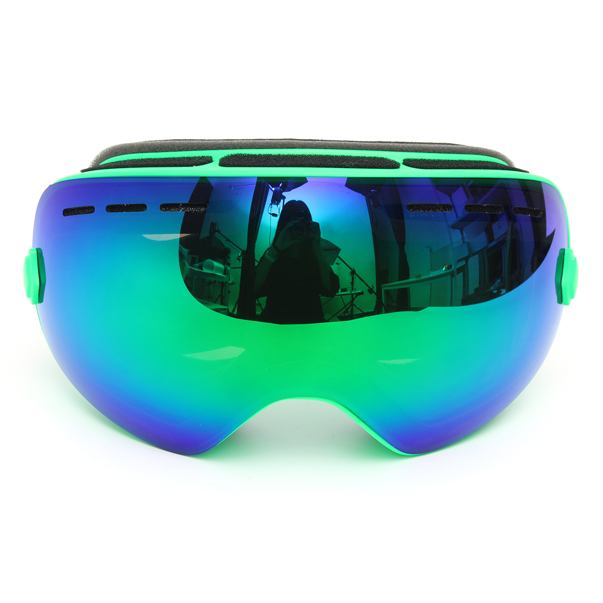 Snowboard-Ski-Goggles-Two-Layers-Lens-Motorcycle-UV-Protection-Anti-fog-Green-1235921