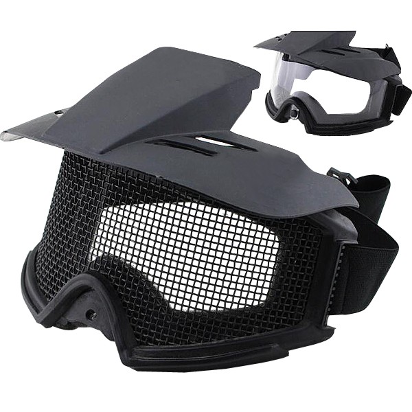 Tactical-Motorcycle-Goggles-CS-Mesh-PC-Lens-Bullet-proof-Protection-Glasses-WosporT-1020469