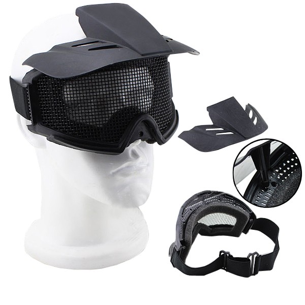 Tactical-Motorcycle-Goggles-CS-Mesh-PC-Lens-Bullet-proof-Protection-Glasses-WosporT-1020469
