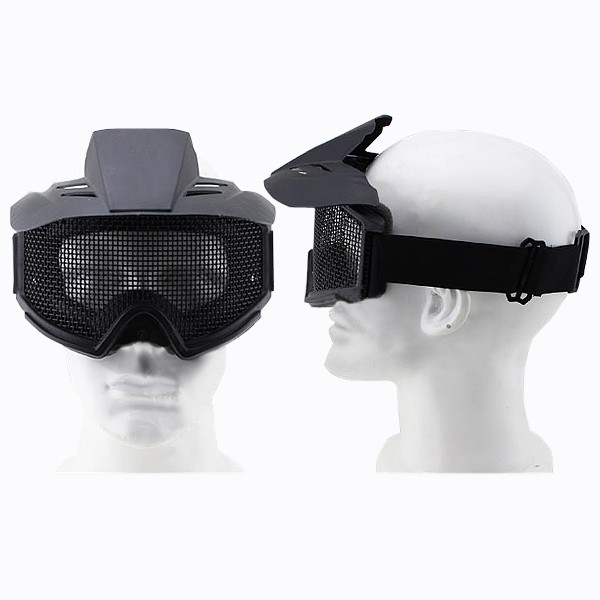 Tactical-Motorcycle-Goggles-CS-Mesh-PC-Lens-Bullet-proof-Protection-Glasses-WosporT-1020469