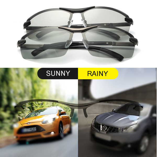 UV400-Polarized-Photochromic-Sunglasses-Mens-Driving-Transition-Lens-Grey-Black-1246144