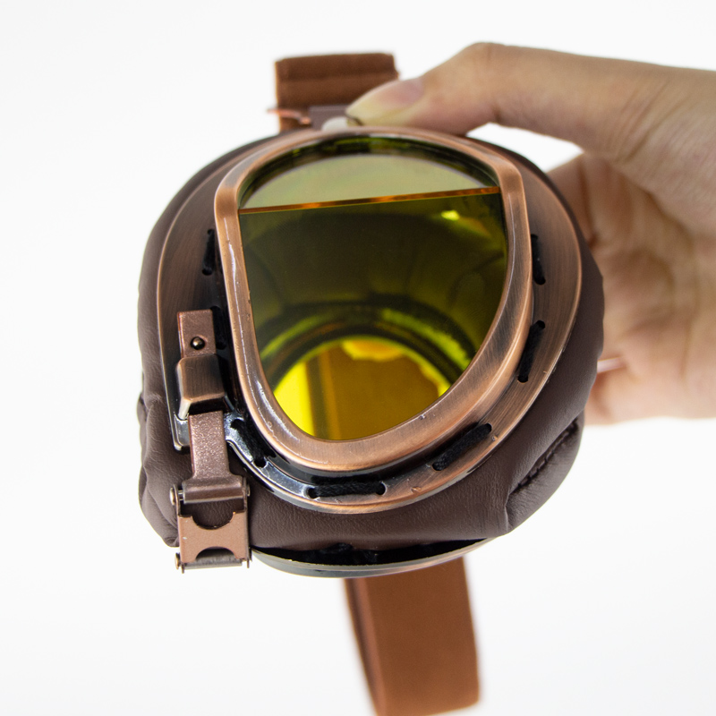 Vintage-Motorcycle-Helmet-Eyewear-Goggles-Riding-Glasses-ATV-Dirt-Bike-1579486