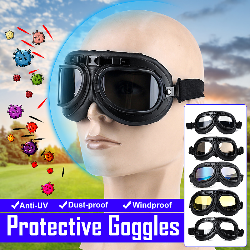 Windproof-Vintage-Helmet-Goggles-Motorcycle-Scooter-ATV-Cycling-Riding-Eyewear-Glasses-1608908