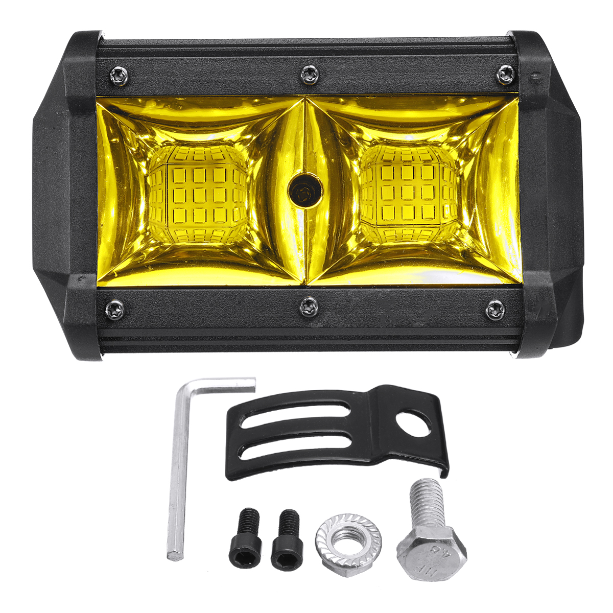 100W-18LED-3000K-Headlight-Work-Light-Bar-Spot-Beam-FogDriving-Lamp-Amber-For-Vehicle-Offroad-SUV-1561592