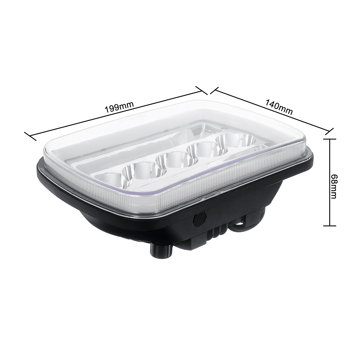 120W-5x7-7x6-LED-Headlight-Hi-Lo-Beam-Halo-DRL-Warning-For-Jeep-Cherokee-XJ-YJ-1718504