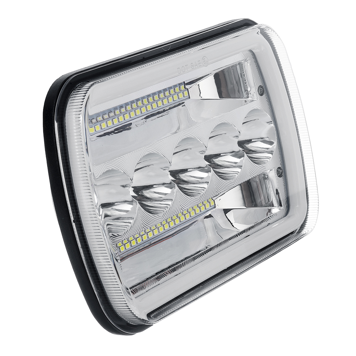 120W-5x7-7x6-LED-Headlight-Hi-Lo-Beam-Halo-DRL-Warning-For-Jeep-Cherokee-XJ-YJ-1718504