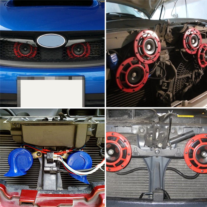 1224V-100CM-Horn-Wiring-Harness-Relay-Kit-Double-Speaker-Harness-For-Car-Truck-1435399