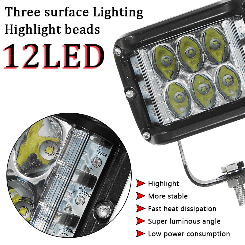 12V-10V-48V-LED-Work-Fog-Light-Side-Shooter-Combo-Dual-Color-Driving-Offroad-SUV-Truck-1302386