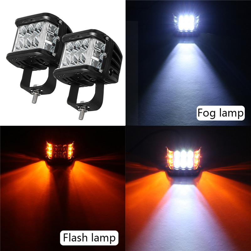 12V-10V-48V-LED-Work-Fog-Light-Side-Shooter-Combo-Dual-Color-Driving-Offroad-SUV-Truck-1302386