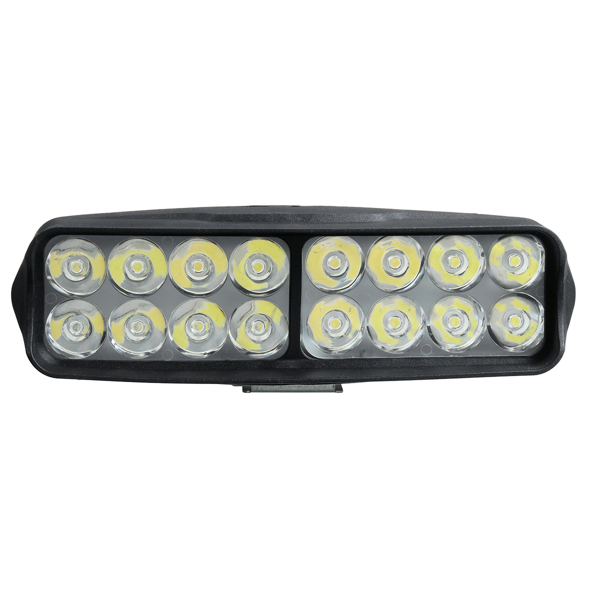 12V-16-LED-Motorcycle-Front-Headlights-Spotlight-Shark-Shape-Driving-Work-Spot-Light-1622799