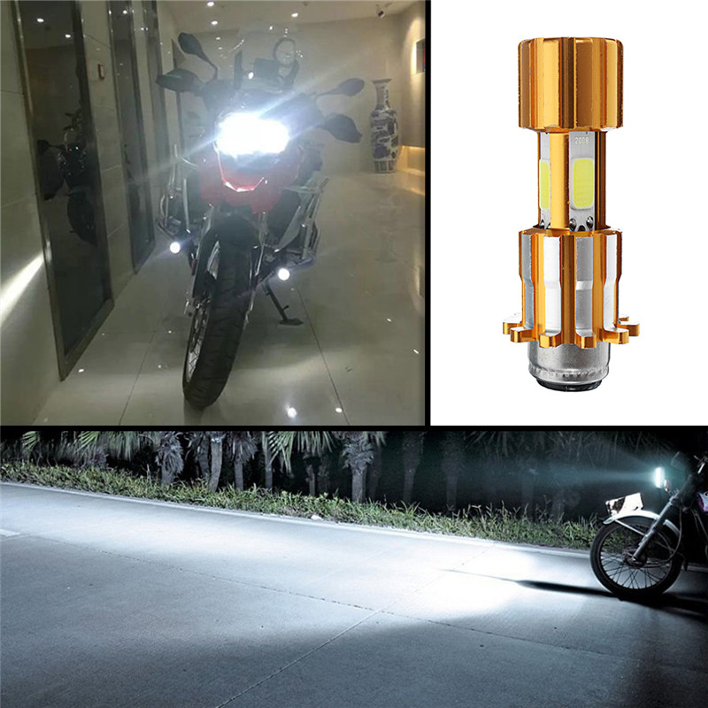 12V-24V-18W-H6MPX15D-COB-1500LM-Motorcycle-White-Headlight-1278341