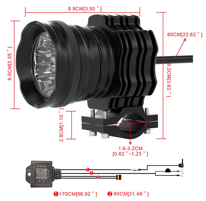 12V-50W-Motorcycle-LED-Spotlight-White-Headlight-External-Waterproof-Aluminum-Alloy-Universal-for-AT-1824356