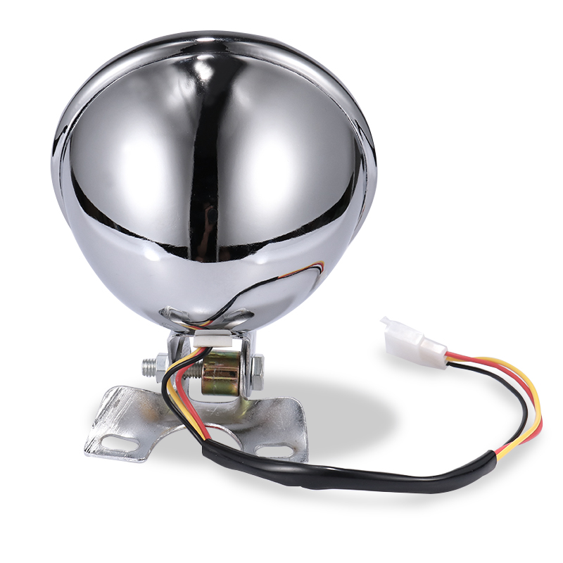 12V-55W-Motorcycle-LED-Front-Headlight-Universal-High-Low-Beam-Amber-Motorbike-Retro-Headlamp-Round--1699487