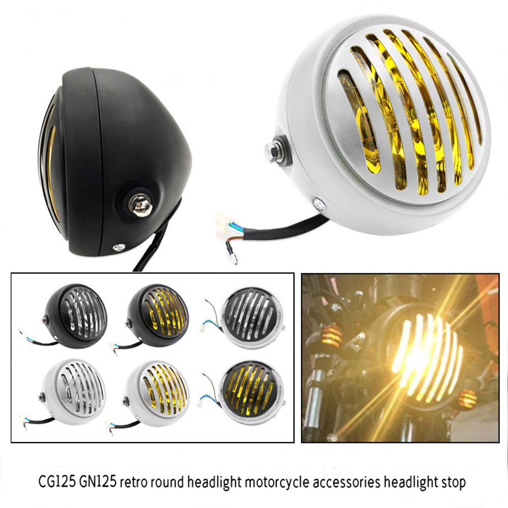12V-575-Inch-35W-Retro-Circular-Front-Round-Headlamp-For-CG125-GN125-Motorcycle-1678519