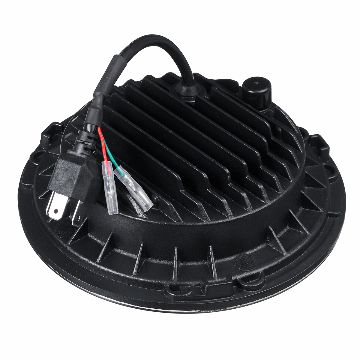 12V-7-Inch-60W-H4-H13-Motorcycle-LED-Headlights-Hi-Lo-Beam-DRL-Daytime-Running-Light-6500K-For-Harle-1631884