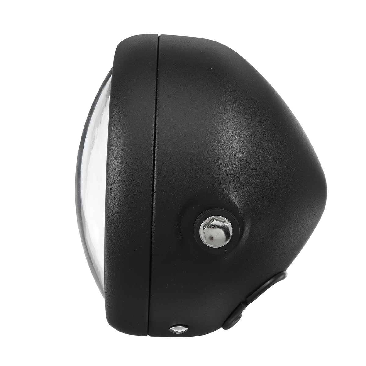 12V-7-inch-LED-Motor-Round-Angel-Eye-Headlights-Sealed-Metal-Lights-White-1568390