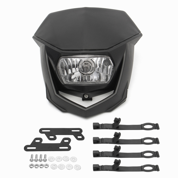 12V-8000lm-Motorcycle-Head-Lamp-W-High-Low-Beam-Enduro-Dirt-Bike-Headlight-Universal-1227915