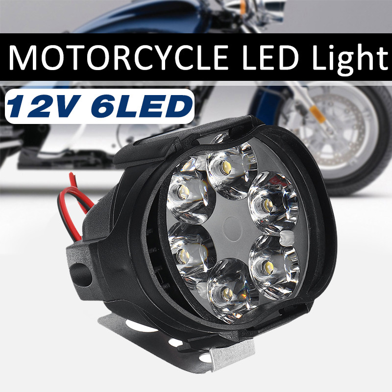 12V-8W-6LED-Motorcycle-Motorbike-Front-Spot-LED-Light-Headlights-Lamp-1561505
