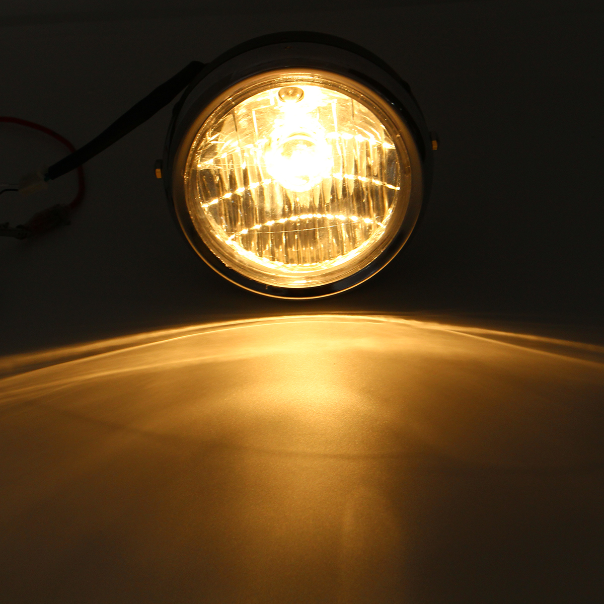 12V-H4-35W-Motorcycle-Headlight-HID-HiLo-Beam-Light-Lamp-Amber-Halogen-Bulb-1655326