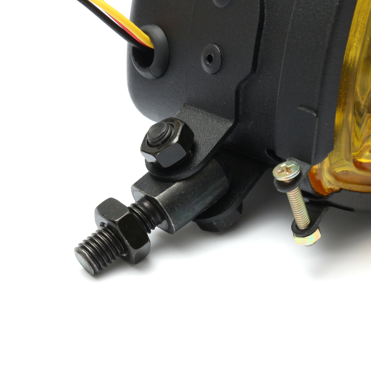 12V-H4-35W-Motorcycle-Triangle-Headlight--HiLo-Beam-For-Harley-Chopper-1106789