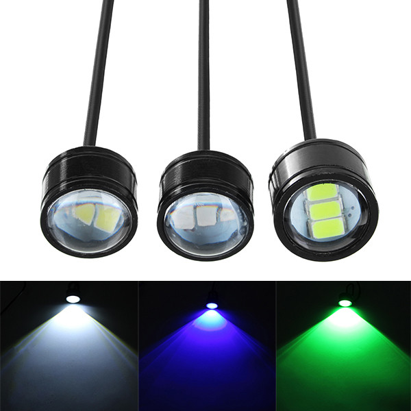 12V-Motorcycle-Handlebar-LED-Headlights-Running-Spotlight-BlueGreenWhite-1279313