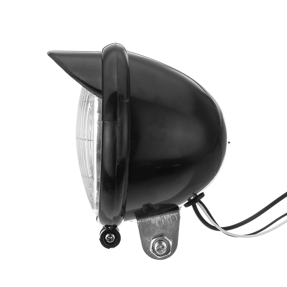 12V-Retro-LED-Motorcycle-Bullet-White-Headlights-HiLow-Beam-Super-Bright-Light-1516620