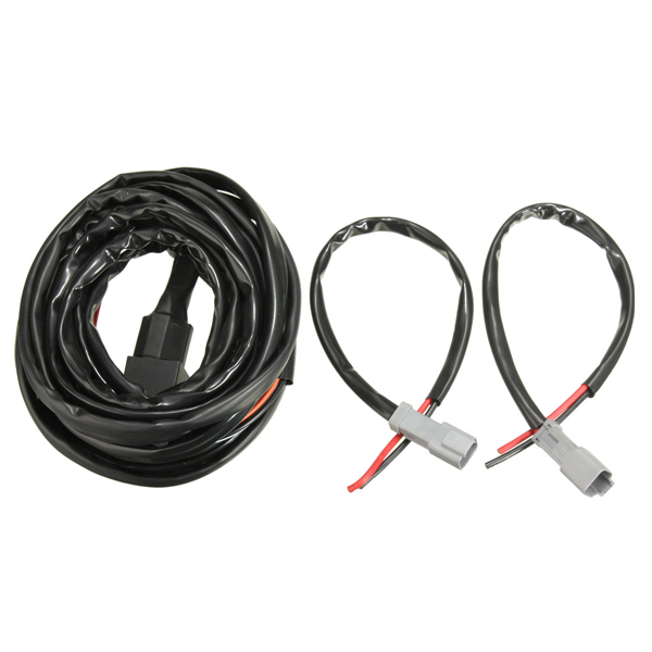 12V-Switch--Relay-Twin-Wiring-Harness-Kit-For-LED-Spot-Lightts-Work-Fog-Light-Bar-1092377