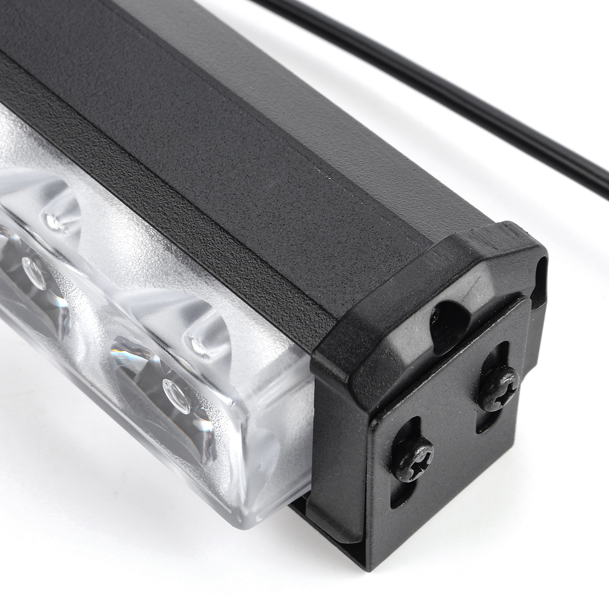 12V-YellowWhite-LED-Strobe-Flash-Light-6-LEDs-Police-Warning-Flashing-Lamp-1704914