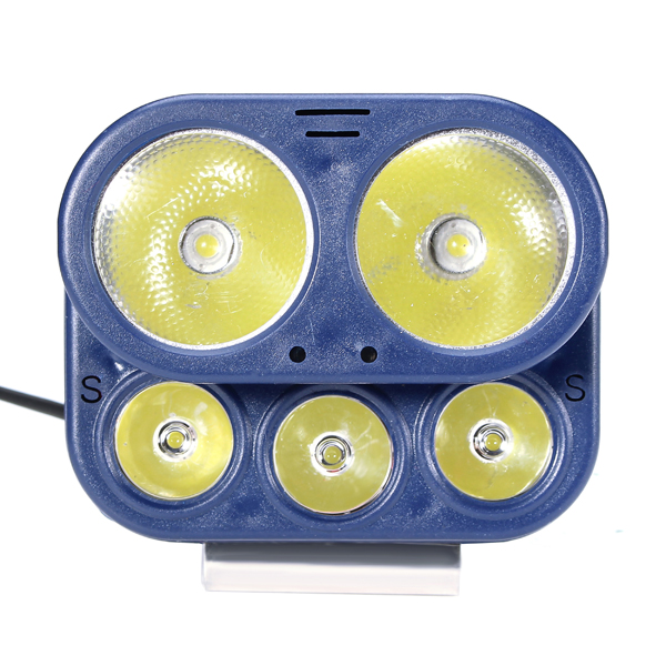 12W-12V-85V-53-LED-White-Motorcycle-Mopeds-Fog-Spot-Lightt-Headlamp-971464