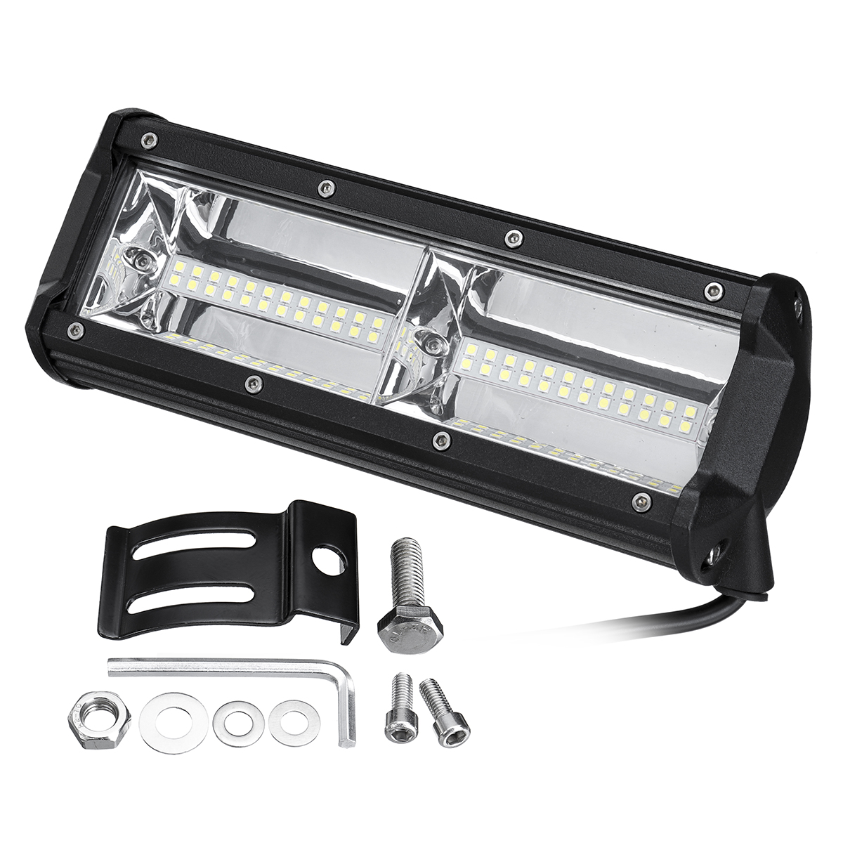 144W-48-LED-Work-Light-Bar-Fog-Driving-Lamp-White-Amber-Offroad-SUV-ATV-UTV-1635586