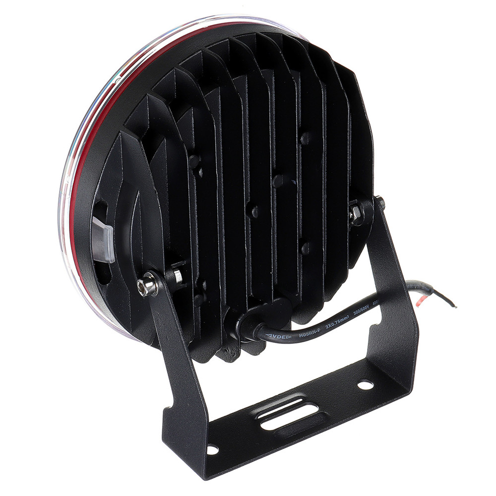 1Pcs-LED-9-32V-IP68-6000K-105W-6000LM-Motorcycle-Car-ATV-Headlights-Red-7Inch-1481711