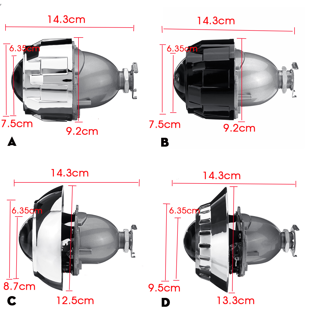 25-H1-H4-Bi-Xenon-Lamp-HID-Projector-Retrofit-Headlight-Lens-Angel-Eyes-RHD-Right-hand-Drive-1630813