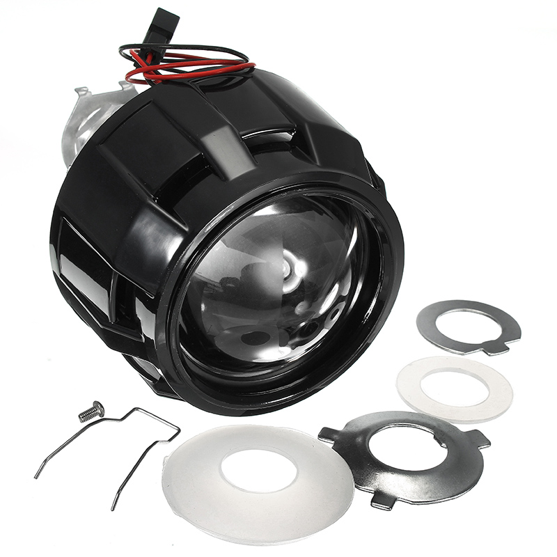 25-Inch-Car-Motor-Bi-xenon-HID-Projector-Angle-Eye-Halo-Lens-Headlight-H1-H4-H7-1001630